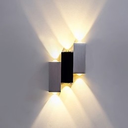 Moderna contemporanea spazzolata caratteristica per luce ambientale applique da parete a filo applique da parete