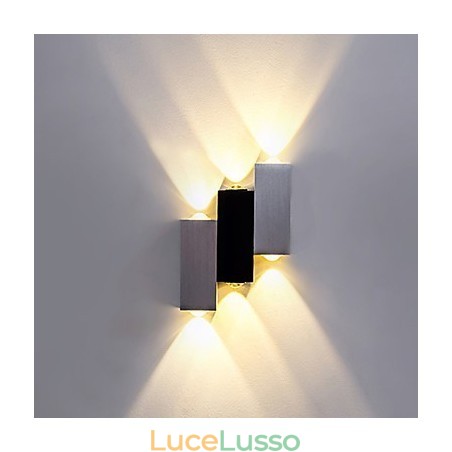 Moderna contemporanea spazzolata caratteristica per luce ambientale applique da parete a filo applique da parete Moderna contemporanea spazzolata caratteristica per luce ambientale applique da parete a filo applique da parete