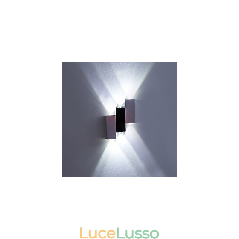 Moderna contemporanea spazzolata caratteristica per luce ambientale applique da parete a filo applique da parete