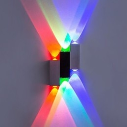 Moderna contemporanea spazzolata caratteristica per luce ambientale applique da parete a filo applique da parete