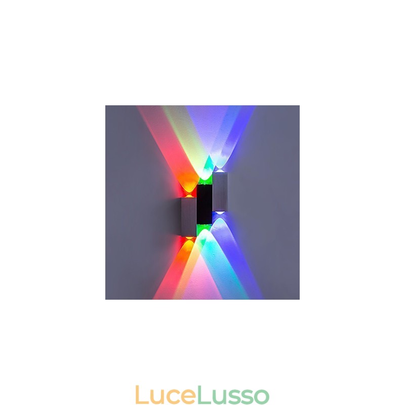 Moderna contemporanea spazzolata caratteristica per luce ambientale applique da parete a filo applique da parete
