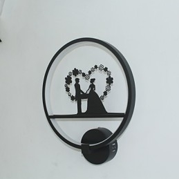Lampada da parete in alluminio Lampada da parete moderna e minimalista creativa Lampada da parete alla moda per soggiorno Lampada da parete per balcone Luci per corridoio