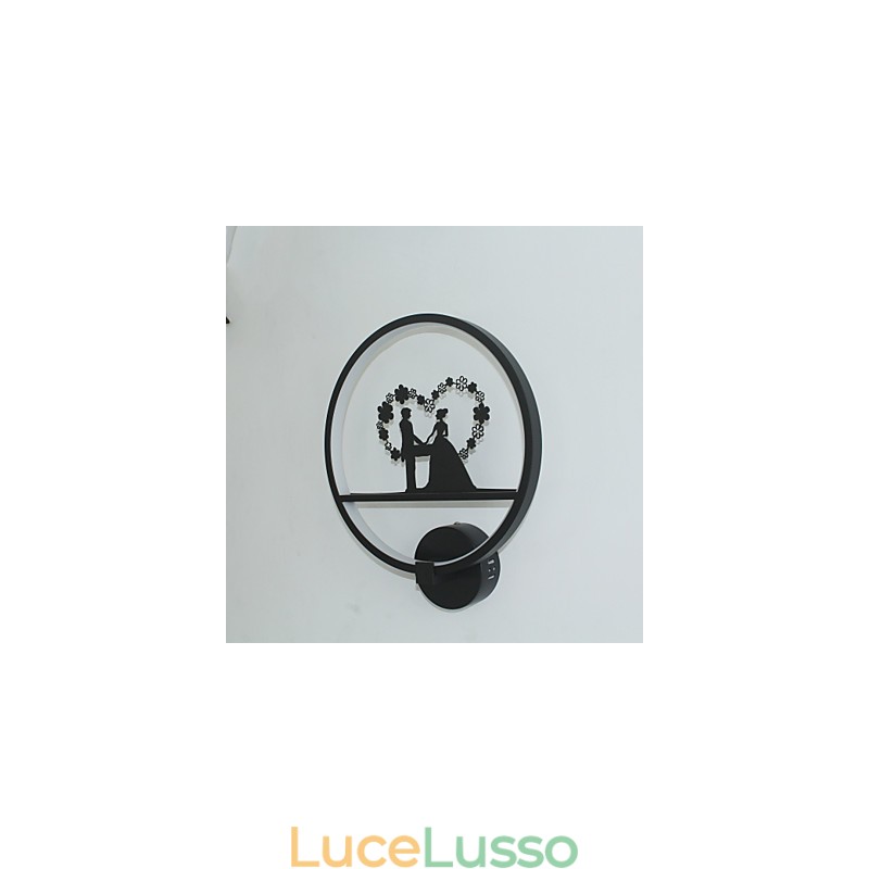 Lampada da parete in alluminio Lampada da parete moderna e minimalista creativa Lampada da parete alla moda per soggiorno Lampada da parete per balcone Luci per corridoio