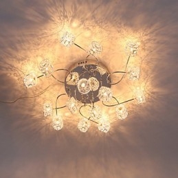 Luce a cupola con cappuccio in filo di alluminio, design brevettato, soffitto