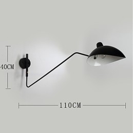 Loft americano campagna stile industriale vintage applique da parete per la camera da letto mensa sala caffè e bar decora lampada da parete
