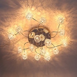Luce a cupola con cappuccio in filo di alluminio, design brevettato, soffitto