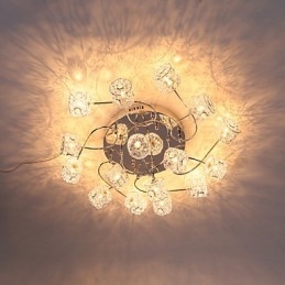 Luce a cupola con cappuccio in filo di alluminio, design brevettato, soffitto