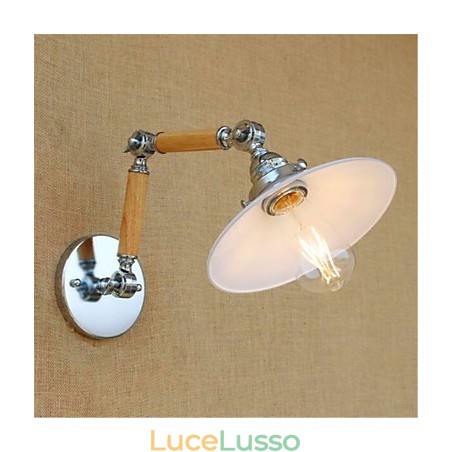 Rustic Lodge Country Chrome Caratteristica per braccio oscillante Luce ambientale Braccio oscillante Rustic Lodge Country Chrome Caratteristica per braccio oscillante Luce ambientale Braccio oscillante