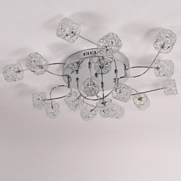Luce a cupola con cappuccio in filo di alluminio, design brevettato, soffitto