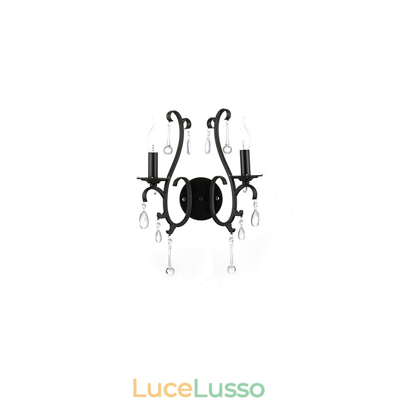 Applique da parete con luce ambientale Country Chrome Feature per Mini Style