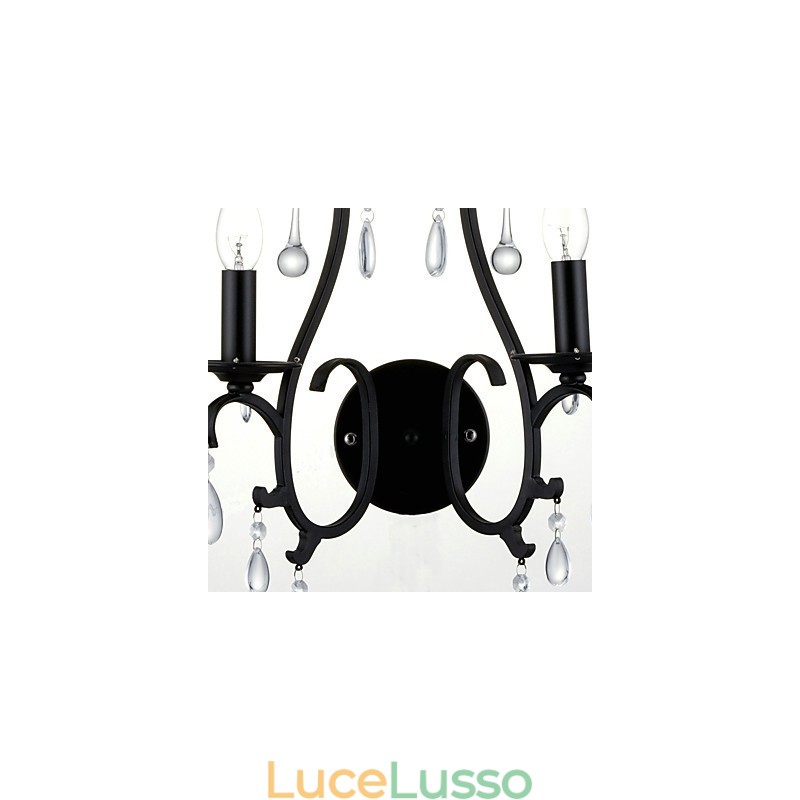 Applique da parete con luce ambientale Country Chrome Feature per Mini Style