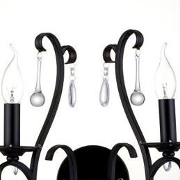 Applique da parete con luce ambientale Country Chrome Feature per Mini Style