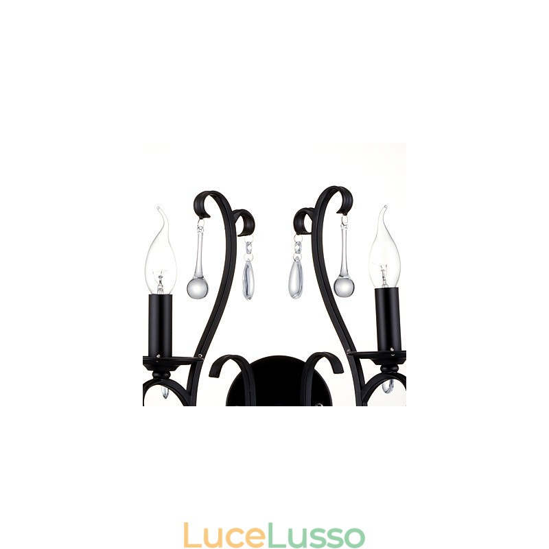 Applique da parete con luce ambientale Country Chrome Feature per Mini Style
