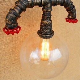 Rustic Lodge Country Anodizzato Caratteristica per Mini Stile Protezione Occhi Luce Ambientale