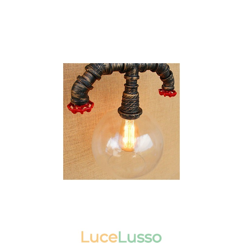 Rustic Lodge Country Anodizzato Caratteristica per Mini Stile Protezione Occhi Luce Ambientale