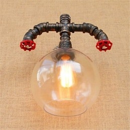 Rustic Lodge Country Anodizzato Caratteristica per Mini Stile Protezione Occhi Luce Ambientale