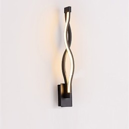 Moderne luci da parete creative in metallo soggiorno corridoio camera da letto camere d'albergo comodino decorazione illuminazione