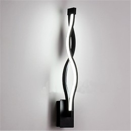 Moderne luci da parete creative in metallo soggiorno corridoio camera da letto camere d'albergo comodino decorazione illuminazione