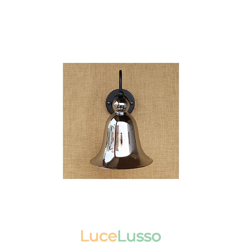 Applique da parete rustica Lodge Silver Feature per faretti da parete