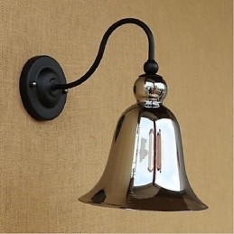Applique da parete rustica Lodge Silver Feature per faretti da parete