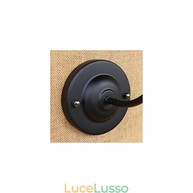 Applique da parete rustica Lodge Silver Feature per faretti da parete