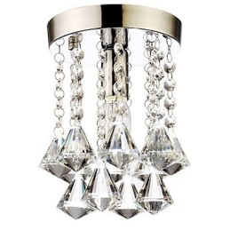 Moderno Contemporaneo Tradizionale Classico Country Cristallo Mini Stile Cromato Cristallo Montaggio a filo