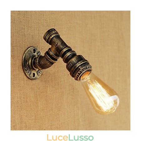 Applique da parete con luce ambientale in stile mini, stile retrò, vintage, paese, dipinto Applique da parete con luce ambientale in stile mini, stile retrò, vintage, paese, dipinto