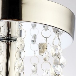 Moderno Contemporaneo Tradizionale Classico Country Cristallo Mini Stile Cromato Cristallo Montaggio a filo