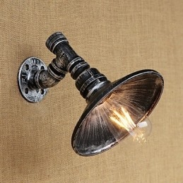 Caratteristica della pittura retrò del paese per le luci da parete con luce ambientale in stile mini