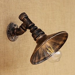 Caratteristica della pittura retrò del paese per le luci da parete con luce ambientale in stile mini