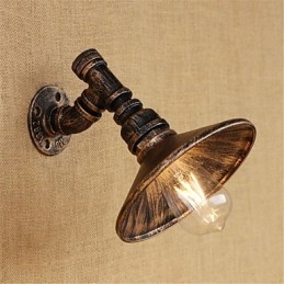 Caratteristica della pittura retrò del paese per le luci da parete con luce ambientale in stile mini