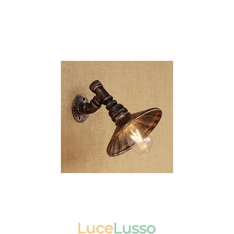 Caratteristica della pittura retrò del paese per le luci da parete con luce ambientale in stile mini