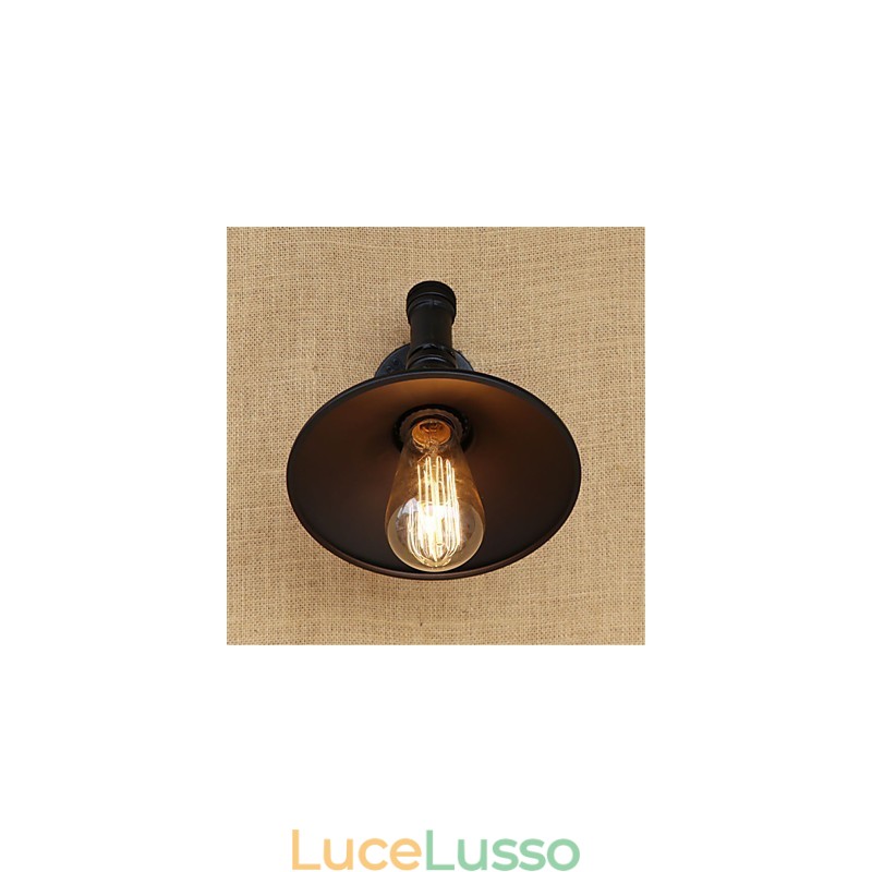 Caratteristica della pittura retrò del paese per le luci da parete con luce ambientale in stile mini