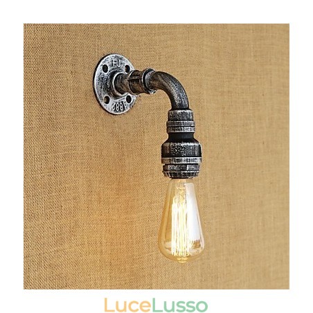 Applique da parete con luce ambientale in stile mini, stile retrò, vintage, paese, dipinto Applique da parete con luce ambientale in stile mini, stile retrò, vintage, paese, dipinto
