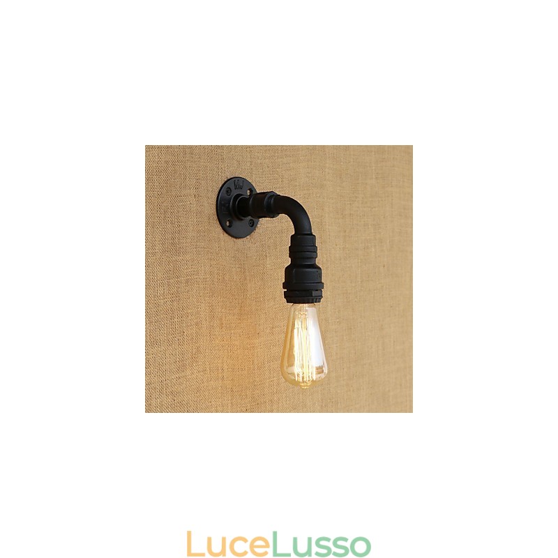 Applique da parete con luce ambientale in stile mini, stile retrò, vintage, paese, dipinto