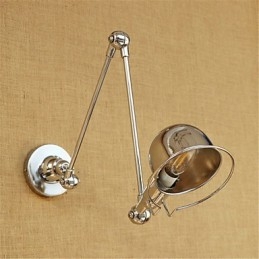 Moderno Contemporaneo Country Cromato Caratteristica per Braccio Oscillante Protezione degli Occhi Faretto da Incasso Braccio Oscillante LuciParete