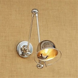 Moderno Contemporaneo Country Cromato Caratteristica per Braccio Oscillante Protezione degli Occhi Faretto da Incasso Braccio Oscillante LuciParete
