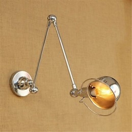 Moderno Contemporaneo Country Cromato Caratteristica per Braccio Oscillante Protezione degli Occhi Faretto da Incasso Braccio Oscillante LuciParete
