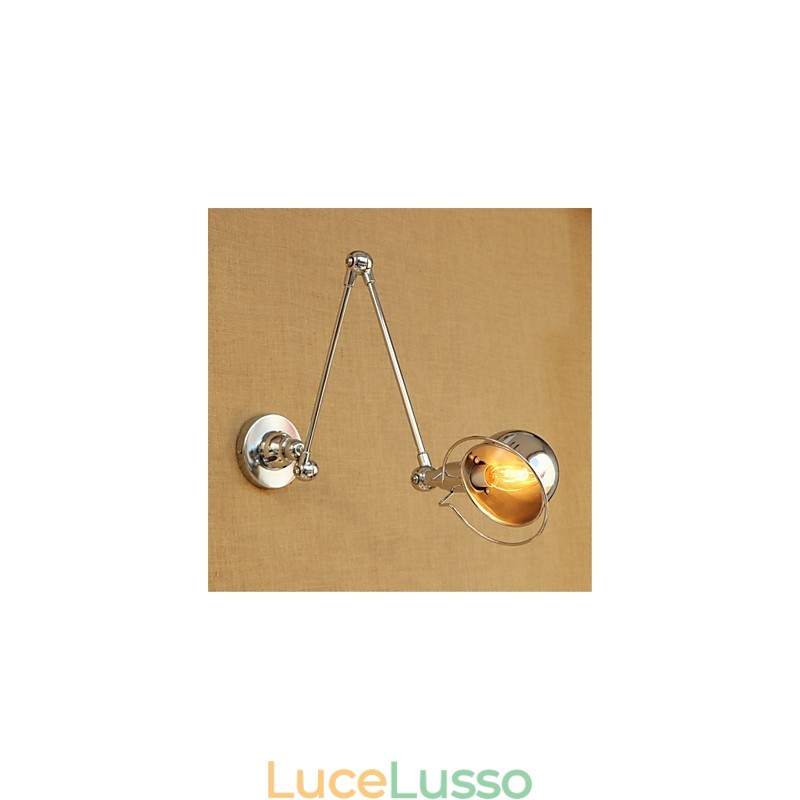 Moderno Contemporaneo Country Cromato Caratteristica per Braccio Oscillante Protezione degli Occhi Faretto da Incasso Braccio Oscillante LuciParete
