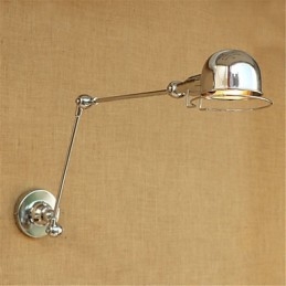 Moderno Contemporaneo Country Cromato Caratteristica per Braccio Oscillante Protezione degli Occhi Faretto da Incasso Braccio Oscillante LuciParete
