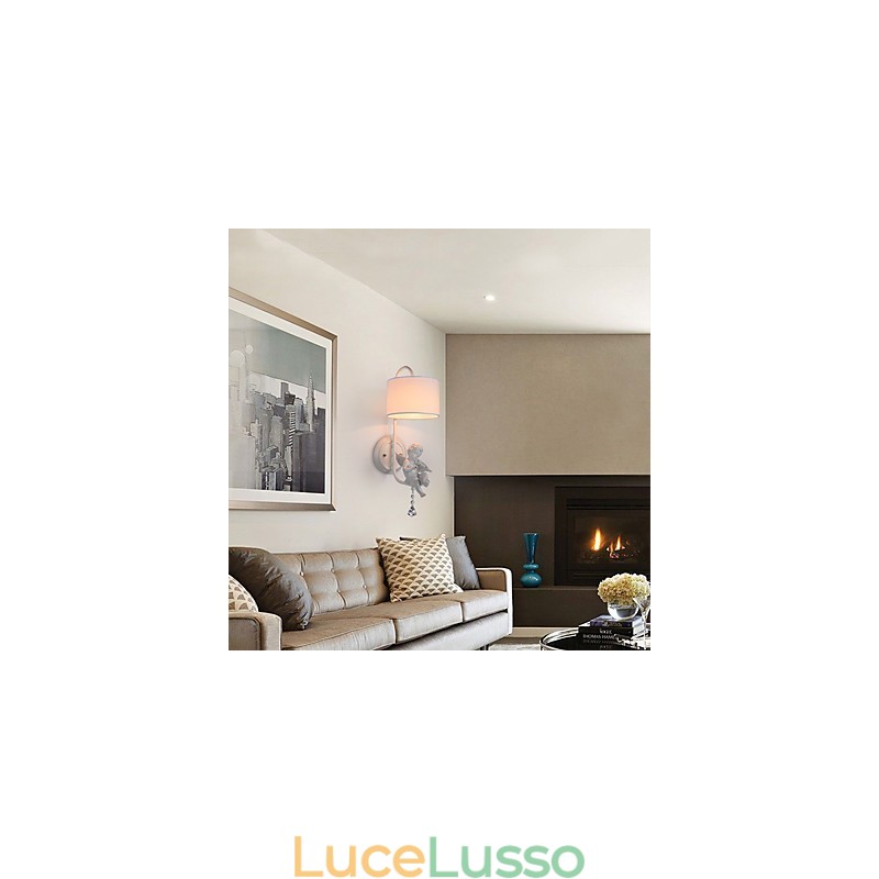 Moderna pittura contemporanea caratteristica per la protezione degli occhi luce ambientale applique da parete luce da parete
