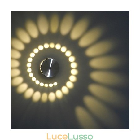 Lampada da parete moderna in alluminio leggero a filo integrata Lampada da parete moderna in alluminio leggero a filo integrata