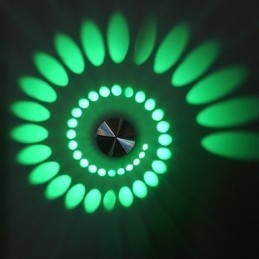 Lampada da parete moderna in alluminio leggero a filo integrata