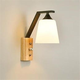 Moderna pittura contemporanea retrò country caratteristica per mini lampade da parete di protezione degli occhi in stile