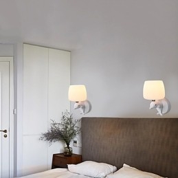 Moderna pittura contemporanea caratteristica per la protezione degli occhi luce ambientale applique da parete luce da parete