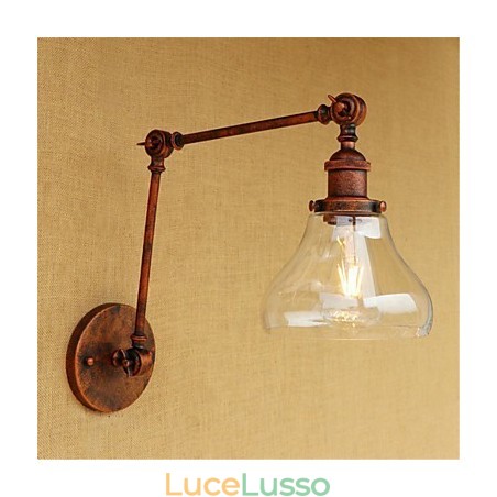 Paese Retro Elettrolitico Caratteristica per Mini Stile Protezione Occhi Luce Ambiente Braccio Oscillante LuciParete Paese Retro Elettrolitico Caratteristica per Mini Stile Protezione Occhi Luce Ambiente Braccio Oscillante LuciParete