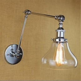 Paese Retro Elettrolitico Caratteristica per Mini Stile Protezione Occhi Luce Ambiente Braccio Oscillante LuciParete