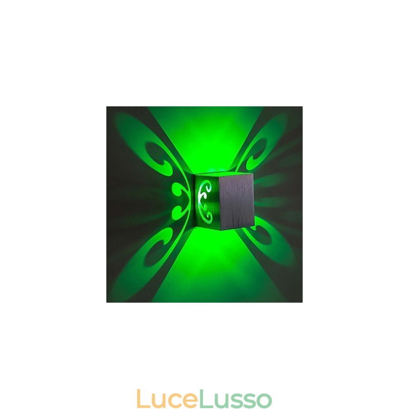 Moderna lampada da parete in alluminio leggero da montare a filo Decora le luci da parete
