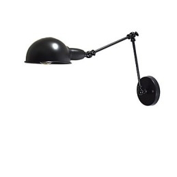 Lampada da parete pieghevole Buzz in ferro Lampada da parete con spada laser nera stupida Stile europeo Stile americano