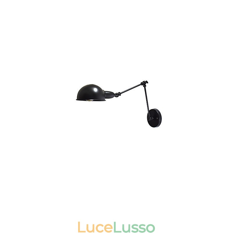 Lampada da parete pieghevole Buzz in ferro Lampada da parete con spada laser nera stupida Stile europeo Stile americano